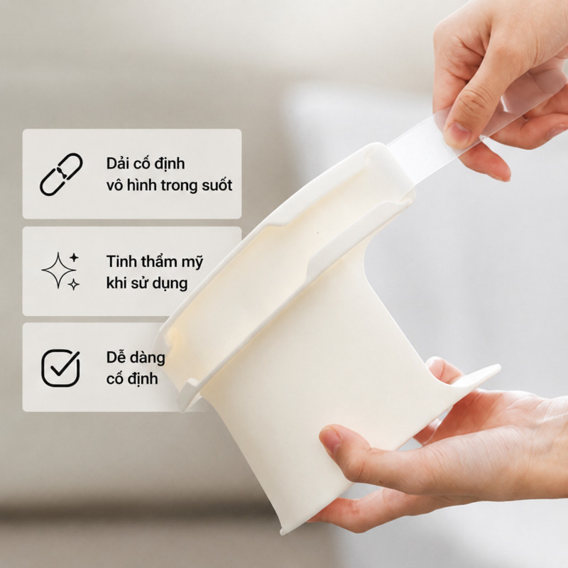 Set 4 Kẹp giữ ga giường vô hìn, Kẹp cố định ga giường chống trượt, Thanh cố định ẩn hình đẹp mắt hơn