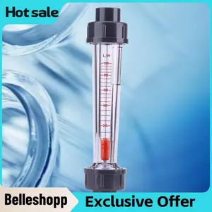 Belleshopp Máy đo đỉnh Máy đo lưu lượng dành cho người lớn Ống nhựa Loại 100 1000L H Máy đo lưu lượng nước Lzs 15
