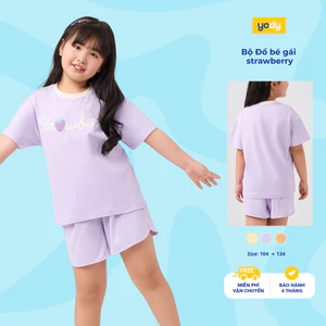 Bộ Đồ Bé YODY set áo quần cotton mềm mại, thoáng mát GCST26S006