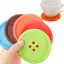 XOITU Đế Lót Ly Silicon Có Thể Tái Sử Dụng 1 / 3 / 5 Miếng Lót Cốc Chịu Nhiệt Chống Trơn Trượt Thảm Cách Nhiệt Chống Thấm Nước Cho Thanh Văn Phòng Bàn Làm Việc Tại Nhà VN