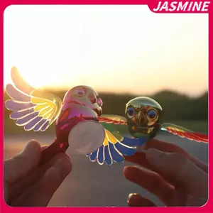 JASMINE Mô Phỏng Chim Bay Xe Máy Đồ Trang Trí Xe Hơi Vẫy Cánh Trong Gió Cutepanion Chim Nhỏ Sáng Tạo Xe Funpanion Quà Tặng JASMINE