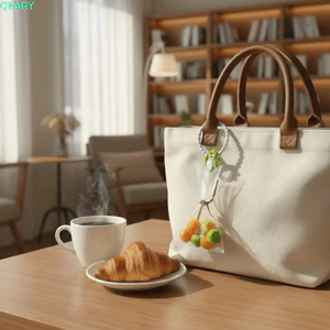 Vòng chìa khóa nhựa QEARY, Màu sắc rực rỡ Hạt Chunky Berry Túi quyến rũ, Móc khóa quýt Nhẹ Khóa trái tim Mặt dây chuyền trái cây 3D thực tế Phụ kiện chìa khóa ô tô