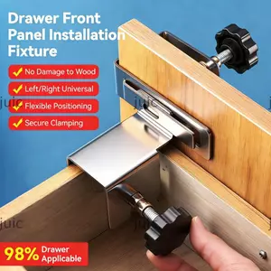Kẹp lắp đặt ngăn kéo JUIC, Kẹp cố định ngăn kéo dày đa năng, Giá đỡ đa chức năng có thể điều chỉnh hạng nặng Ngăn kéo gắn kẹp cài đặt nội thất