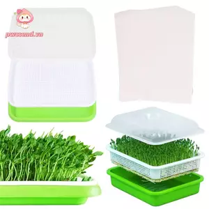 PWSSEND Mầm Khay Ngoài Trời Trong Nhà Vật Dụng Làm Vườn Nhà Hộp Cây