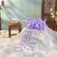 Lily of Valley Tua Rua Kẹp Tóc Hoa 3D Có Răng Chống Trơn Trượt Hợp Kim Chống Phai Màu Phụ Kiện Tóc Thanh Lịch Cho Nữ Bé Gái Cô Dâu Dự Tiệc Cưới Mặc Hàng Ngày