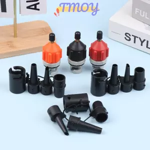 TMOY Van Khí Adapter Cho SUP Board Bơm Bơm Bơm Hơi Adapter Mái Chèo Thuyền Kayak Van Khí Bơm Lốp Đầu Nối Không Khí Combo Bộ TMOY