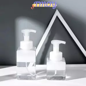 TMOY 250 / 450ml Hộp Đựng Bọt Lớn Chai Bơm Nhựa Mini Xà Phòng Rỗng Chai Có Thể Đổ Lại Cho Du Lịch Dầu Gội Chai TMOY