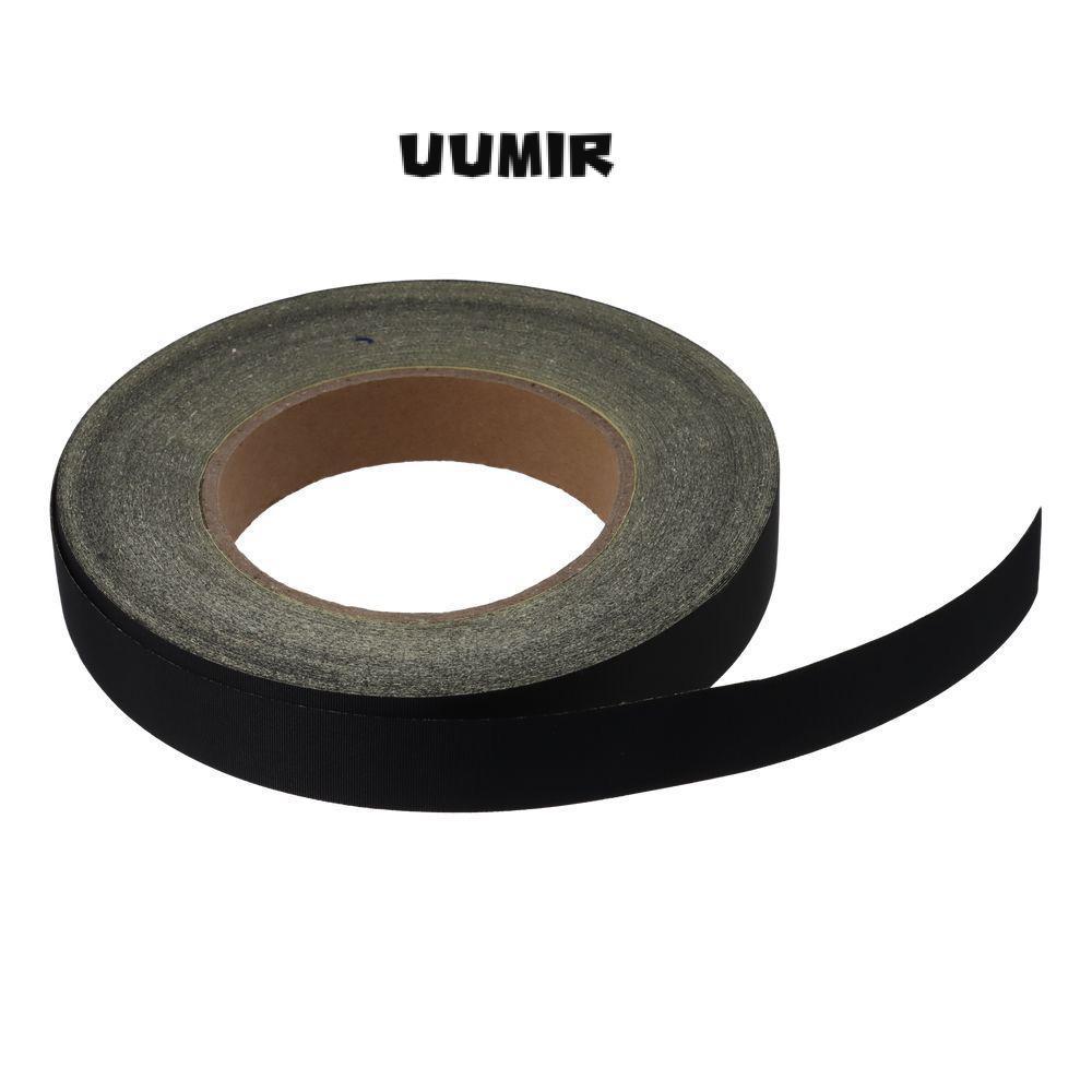Băng vải UUMIR Acetate, 30m / 98,4Ft Đen, Băng dính ứng dụng rộng rãi Nhiệt độ cao một mặt cho máy tính xách tay Sửa chữa đàn Guitar tự động điện