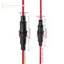 GE 1 10 Chiếc Vít Loại Thủy Tinh Cầu Chì Giá Đỡ 5X20mm 20AWG Dây Cáp An Toàn Cao Cho Điện Ban Lắp Ráp VN