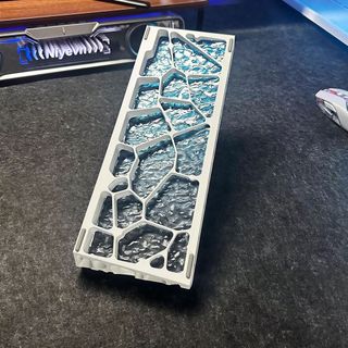 Bottom Panel Case Holy 60 bản v1 , bản v2 , Tấm Định Vị , Tấm lót Hình in UV Dán trên Mica Dày 2mm