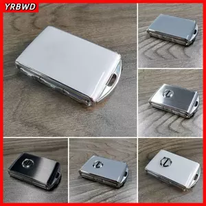 Vỏ bọc chìa khóa xe từ xa YRBWD, khung mạ chrome cho chìa khóa ô tô, bảo vệ chìa khóa Fob toàn diện cho Volvo S60 S90 XC40 XC60 XC90 V60 V90