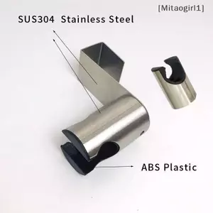 Giá đỡ móc er bằng thép không gỉ - Giá treo tường cho đầu vệ sinh & vòi hoa sen [Vn]