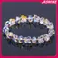 JASMINE Thời Trang Bướm Quyến Rũ Pha Lê Co Giãn Đính Hạt Vòng Tay Dây Đàn Hồi Nữ Tính Khí Vòng Tay & Lắc Tay Quyến Rũ Bohemian Trang Sức JASMINE