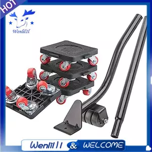 1 Bộ Dụng Cụ Di Chuyển Nội Thất, Với 4 Bánh Xe Và Nâng Di Động, Để Di Chuyển Đồ Nội Thất, Tủ Lạnh, Sofa Di Động 880 Lbs