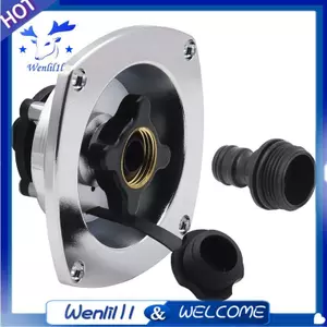 RV Đầu vào nước Kiểm tra cửa thoát nước RV Đầu vào nước Bộ chuyển đổi kết nối cho xe kéo Thuyền RV Trailer