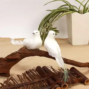 1 Chim Bồ Câu Nhân Tạo Chim Bồ Câu Giả Mô Phỏng Lông Bồ Câu Cây Giáng Sinh Đồ Trang Trí Tiệc Cưới Trang Trí Nhà Phòng Khách
