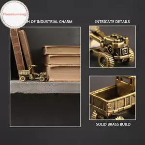 Hodou Mini Kỹ Thuật Xe Trang Trí Máy Xúc Chống Thấm Nước Tru Hình Trang Trí Cho Trong Nhà Ngoài Trời Nhà Sân Quà Tặng VN
