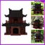 Cảnh quan cá Cảnh quan Cây cảnh Pavilion Mô phỏng nhỏ Trang trí Đồ trang trí