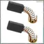 Bàn chải động cơ Carbon thay thế 089006017092 Phù hợp cho bàn chải động cơ cưa gạch / gạch R4040 TS1344 TS1345