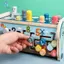 Tay Gõ Piano Xylophone Gỗ Đồ Chơi Trẻ Em Động Vật Chó 8 Tông Màu Khác Nhau Với Âm Nhạc Giáo Dục Sớm Quà Tặng Cho Trẻ Em