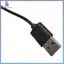 < beartwo > Dây sạc cáp sạc USB sang AUDIO DC 2.5mm cho máy mát xa đũa phép có thể sạc lại (24AWG) Mới