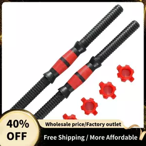 Thanh kết nối quả tạ 35cm với thanh tạ chống trượt Thanh tạ đa năng Tay cầm tạ Bộ trọng lượng để tập thể dục Cử tạ