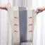 Doutie Giỏ quần áo bẩn treo tường Giỏ đựng đồ gấp dung tích lớn Thiết kế rỗng chịu tải mạnh để thông gió VN