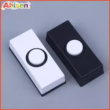 Ahlsen Chuông Cửa Dây Nút Nhấn Công Tắc Chuông Cửa Treo Tường Đèn Chuông Cửa Nút Cho Hầu Hết Chuông Cửa Chuông PH