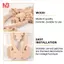 1x Gỗ Khắc Góc Onlay Đính Khung Không Sơn Decal Trang Trí Nhà 25x6cm