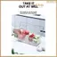 Hộp đựng salad trái cây Sushi Khay đựng gia vị có nắp 5 ngăn có thể tháo rời với 5 thìa 1 kẹp cho thực phẩm salad trái cây
