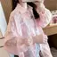 Mùa xuân hè 2026 Plus size voan dài vừa phải Áo len chống nắng Cardigan nhẹ thoáng khí che phủ da thịt đi biển kỳ nghỉ phù hợp với tất cả các trận đấu Áo khoác choàng cỡ lớn dành cho nữ