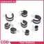 XUAN 5 Cái 6MM-20MM Thép Không Gỉ Cao Su Lót P Kẹp Loại R Kẹp Ống Cáp Gắn Ống Kẹp Ống Kẹp Ống Kẹp Cố Định VN