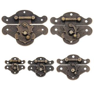 ⭐GROUS⭐Lock Catch Latch Hasp Durable Lock Mini Suitcase Various Sizes Vintage