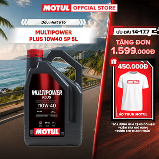 Dầu nhớt xe ô tô MOTUL MULTIPOWER PLUS 10W40 SP 4X5L VN