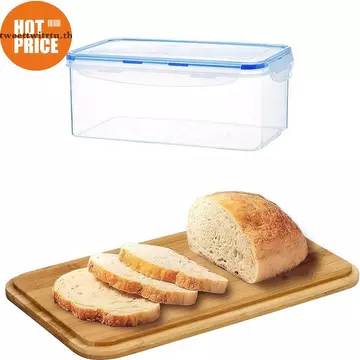Hộp đựng bánh mì bằng nhựa TRTU Hộp đựng thực phẩm kín khí Hộp đựng bánh mì Sandwich Hộp đựng bánh mì có nắp Hộp đựng bánh mì Hộp đựng nhà bếp TH