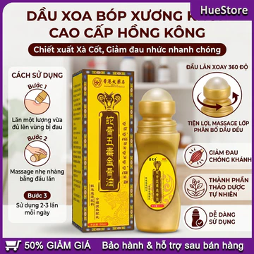 Dầu massage giảm đau nhức xương khớp dạng dầu rắn Giảm tê bì chân tay,tự nhiên,Dầu xoa bóp