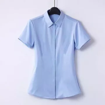 XYLNZ729 Áo Sơ Mi Tay Ngắn Trắng Nữ Xuân Hè Quần Áo Dài Tay Quần Áo Công Sở Quần Áo Công Sở Áo Công Sở Áo Sở Phiên Bản Hàn Quốc Áo Sơ Mi Áo Nữ Chuyên Nghiệp