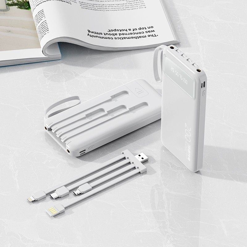 Sạc dự phòng YM489 dung lượng 20000mah hỗ trợ sạc nhanh nhiều dòng thiết bị | BigBuy360 - bigbuy360.vn