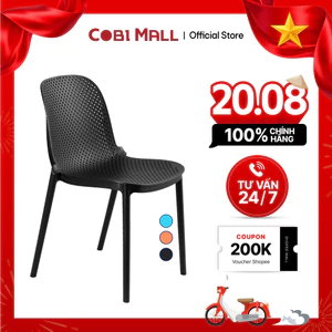 Ghế Nhựa Đúc Cao Cấp Pedralli Chịu Lực Tốt Phong Cách Hiện Đại, 4 Màu - Cobi Home