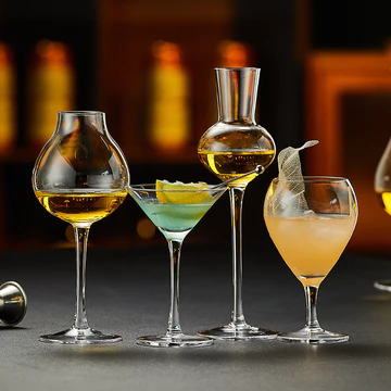 Bán Chạy Nhất Sáng Tạo Pha Lê Thủy Tinh Cocktail Thủy Tinh Whisky Nếm Thủy Tinh Tinh Tinh Thần Thanh Cốc Mùi Thủy Tinh Thử Nghiệm Rượu Thủy Tinh