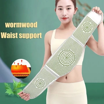 VN Chất lượng cao, Tự sưởi ấm, Trị liệu bằng gỗ ngải cứu, Đai hỗ trợ lưng ấm áp.