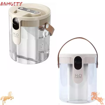 Máy tạo độ ẩm lấp đầy hàng đầu ANHUITYJ, có đèn LED Máy tạo độ ẩm không khí có thể sạc lại, Máy tạo sương mù cầm tay 1,5L Máy tạo độ ẩm thông minh cho phòng ngủ, văn phòng tại nhà