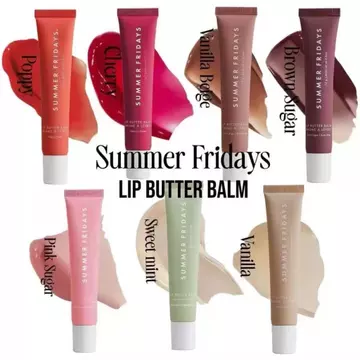 American SummerFridays Lip Mask Lip Gloss Lip Balm Lip Oil Dưỡng Ẩm Gloss Lip Balm 15glipbalm260919A