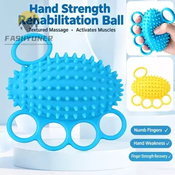 FASHYUNER Hedgehog Tay Tập Thể Dục Bóng, Bóp Ngón Tay Giảm Căng Thẳng Ngón Tay Trị Liệu Bóng, Phục Hồi Chức Năng Ngón Tay Massage Cơ Silicon Grip Strength Huấn Luyện