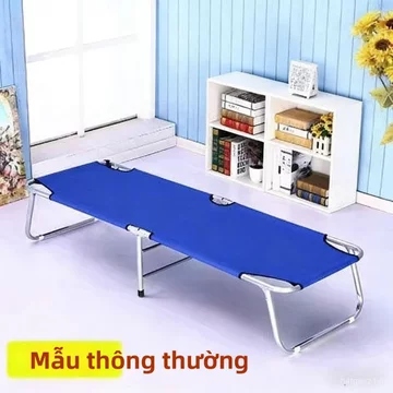 Giường gấp đơn văn phòng nghỉ trưa bệnh viện trẻ em du lịch hành quân tiện lợi