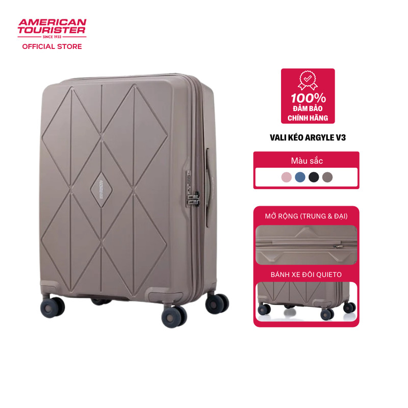 Vali kéo Argyle V3 - American Tourister chính hãng