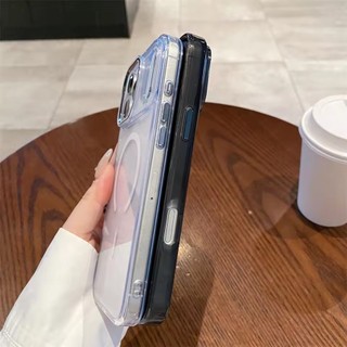 [JLK] Vỏ màu kẹo sạc không dây từ tính lấp lánh cho iPhone 17 Pro Max 17 Air Metal Lens Frame Bling Cover Funda