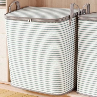 Thùng đựng quần áo DWELLCO, Khóa kéo đôi có tay cầm Túi đựng chăn, Vải không dệt chống bụi có thể tái sử dụng Túi đóng gói di chuyển dung tích lớn tại nhà