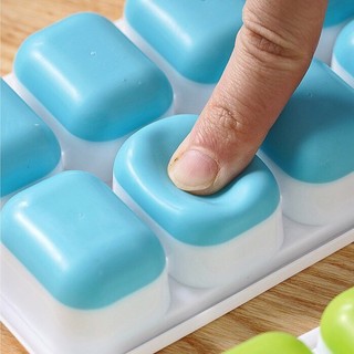 Khay đá Silicon 14 viên có nắp đậy - tiện dụng, siêu bền