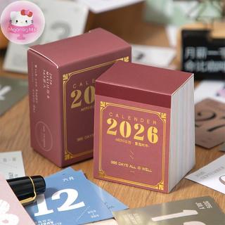 Moonlights 2026 Lịch Lập Kế Hoạch Hàng Ngày 365 Ngày Lịch Rách Cho Văn Phòng Trường Học Bàn Làm Việc Nhà Tổ Chức Sổ Tay Quà Tặng Cho Học Sinh EN